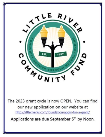 Little River Community Fund Flyer